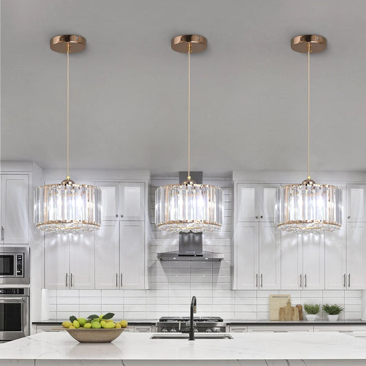 Stylish Elegant Glass LED Pendant Ceiling Lamp
